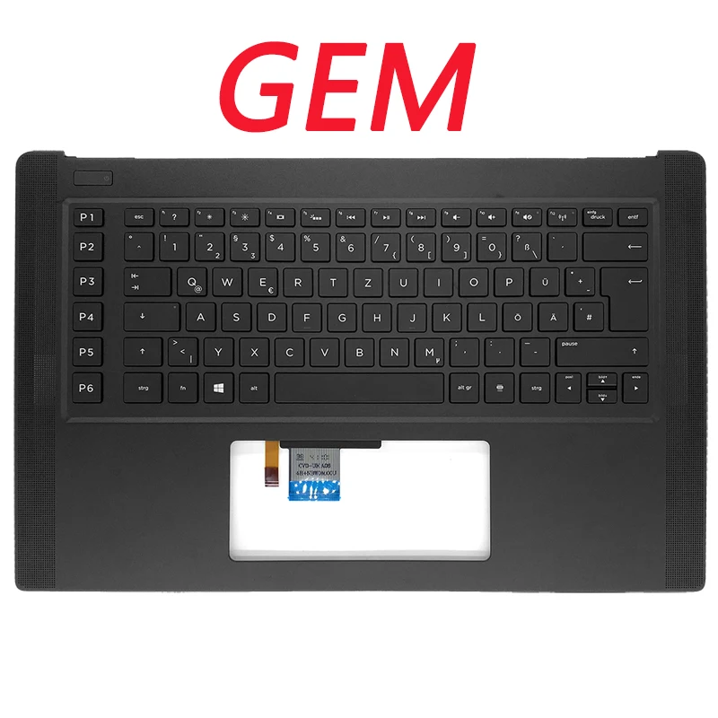 Precio Reposamanos Original Para HP OMEN 15 15T-5000 TPN-W111 5014TX, Funda Superior C, Con Teclado, Japonés, Inglés, Alemán, Suizo, Novedad