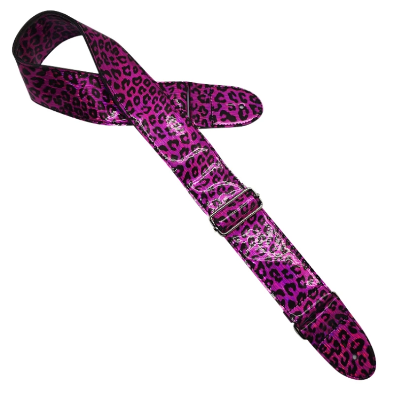 

Adjustable Embossed PU Leather Electric Guitar Bass Strap