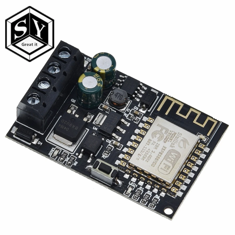 Sinilink ESP-12F WI-FI мобильный телефон пульт дистанционного управления Модуль 5 v-36 v умный дом с помощью приложения на телефоне