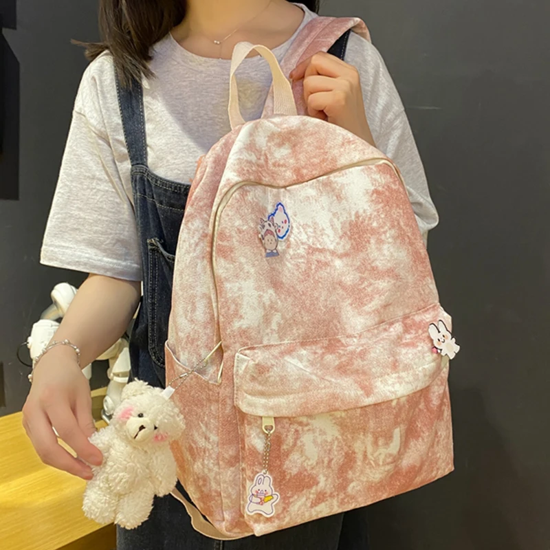 

Women Large Capacity Waterproof Nylon Backpack Female Shoulders Bagpack Girls College Schoolbag Preppy Mochila Bolsa Book