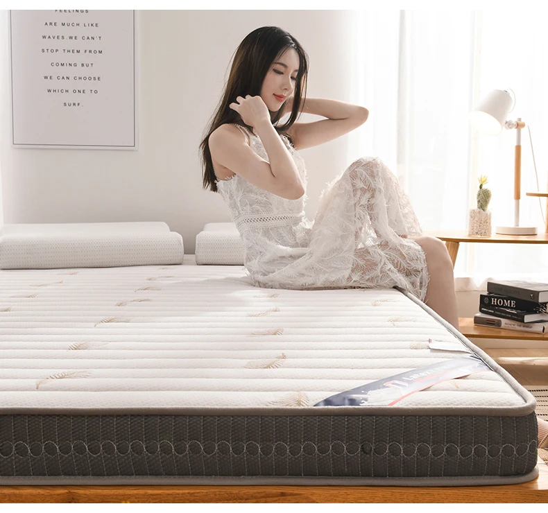 Трикотажный латексно-хлопковый пенопласт 3D складной матрас напольный татами одиночный двойной взрослый толстый 10 см удобный губчатый матрац