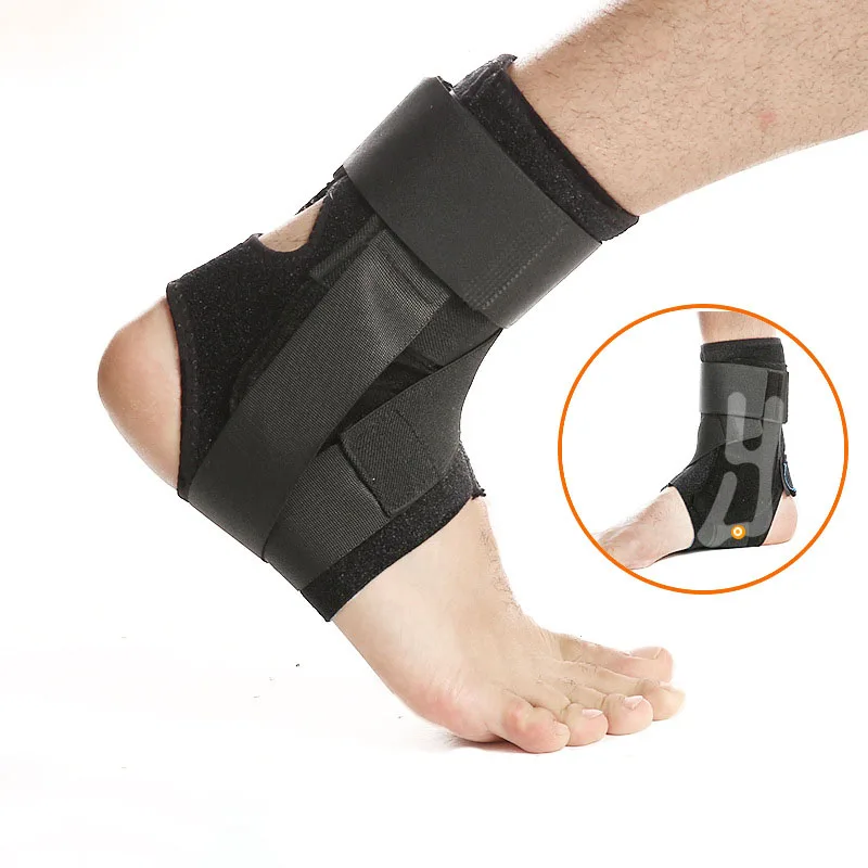 

Adjustable Ankle Support Strap Bandage Foot Orthotic Brace Protector Sprain Stabilizer Plantar Fasciitis Ankle Rehabilitation