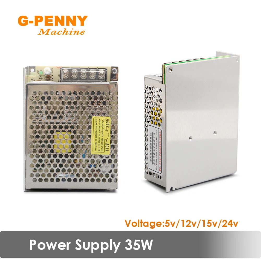 Источник питания постоянного тока 35 Вт, вход 90 ~ 180 В переменного тока/~ В переменного тока, выход 5/12/В постоянного тока, импульсный источник питания