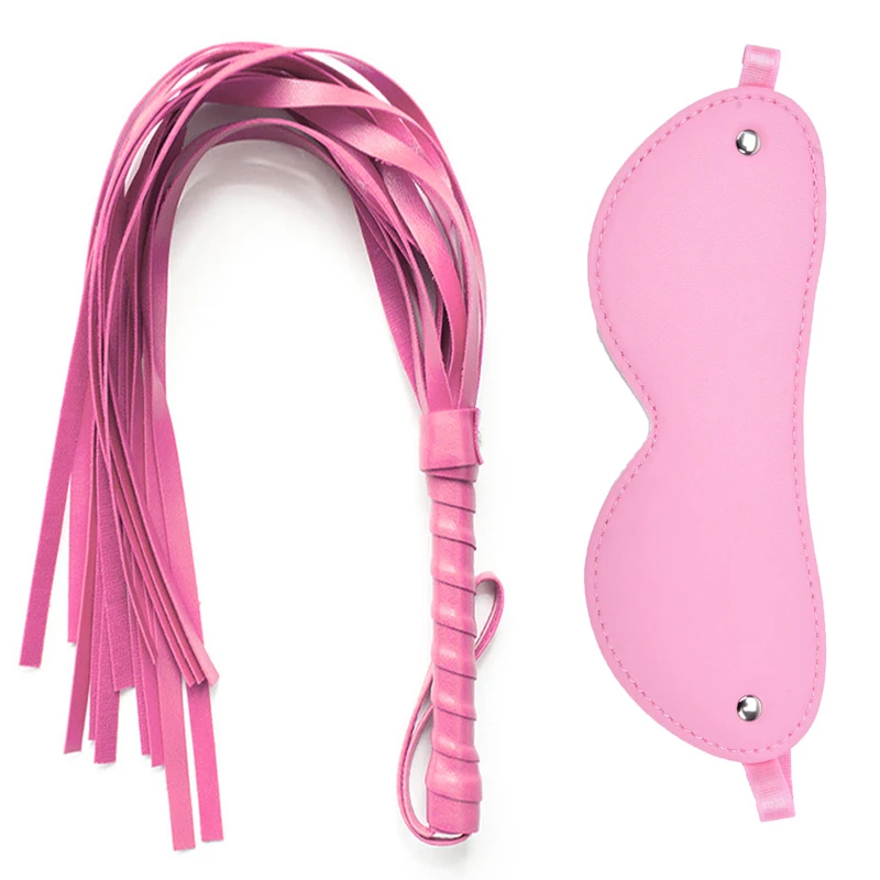 Горячая маска из искусственной кожи плюшевый взрослая хлыст для БДСМ секс игр