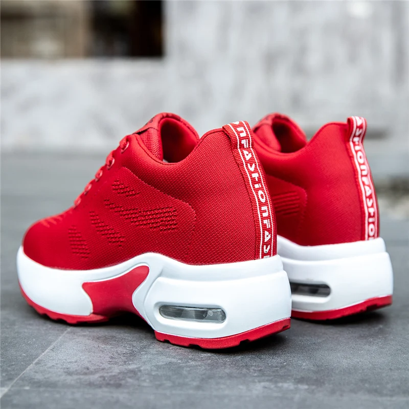 RUMDAX Hight Increasing 9 Cm Women Sport Shoes Thick Sole Platform Wedge Sneakers Girls Outdoor Running Ladies Walking Shoes