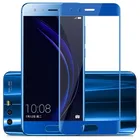 Закаленное стекло 9H для Huawei Honor 9 Lite, Защитная пленка для экрана Huawei Honor 8, Honor 9, черный, белый, золотой, синий