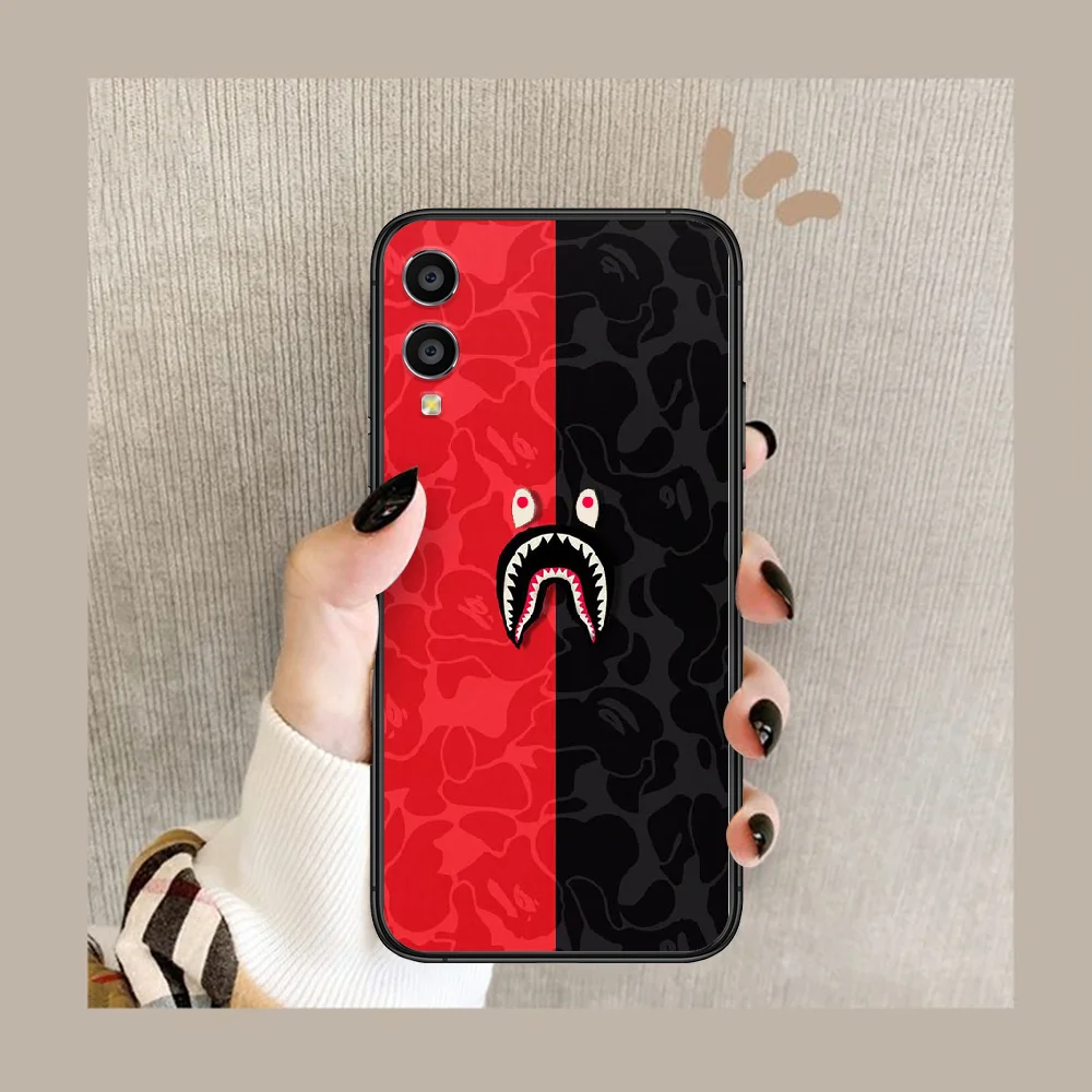 

Trend Fashion brand Bape Phone Case Cover Hull For HUAWEI honor 7a 8 8s 8a 8x 9 9x 10 20 i Lite Pro black Back Tpu Funda Luxury