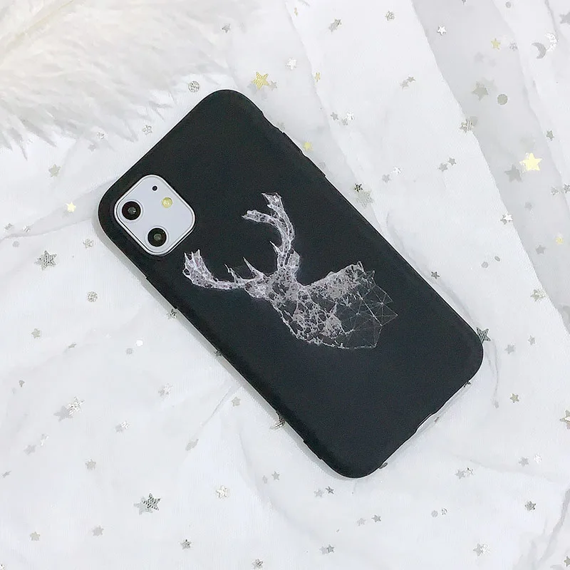 Фото Черный чехол для iphone 7 p/xr/x/xs/11/11 pro max защитный из ТПУ мягкий телефона cas Мобильные Черный чехол для iphone 7 p/xr/x/xs/11/11 pro max защитный из ТПУ мягкий телефона cas Мобильные