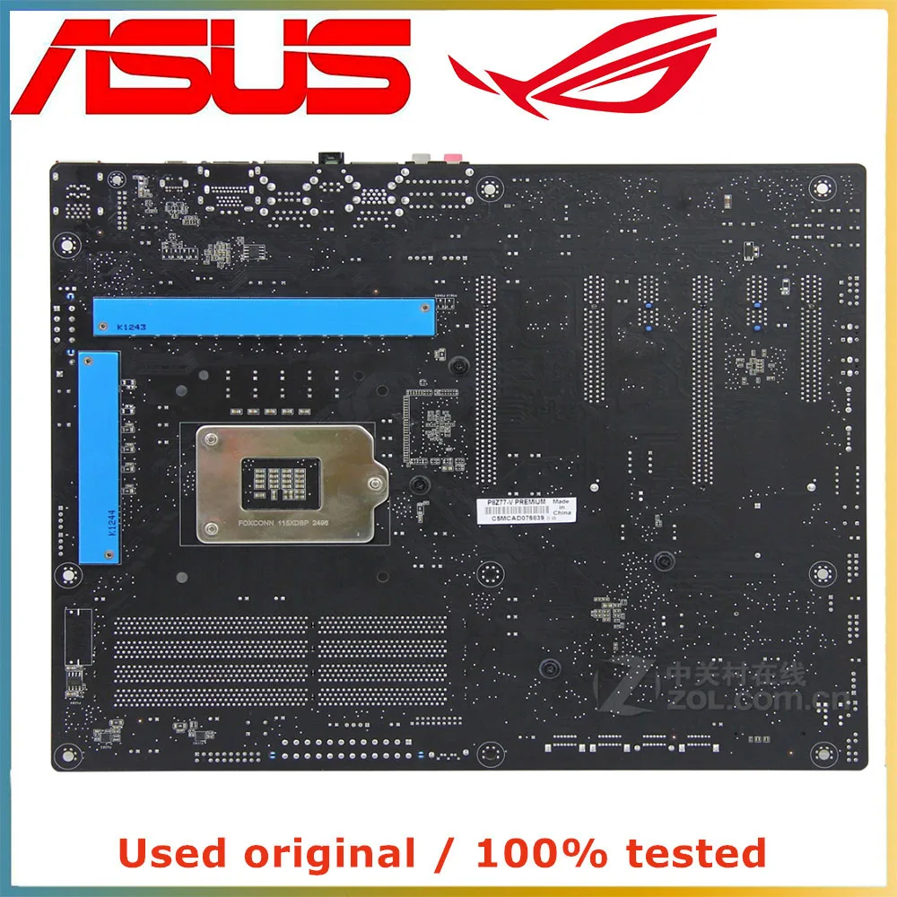 Для процессора Intel Z77 LGA 1155 для ASUS P8Z77-V Premium материнская плата компьютера Socket LGA1155 DDR3