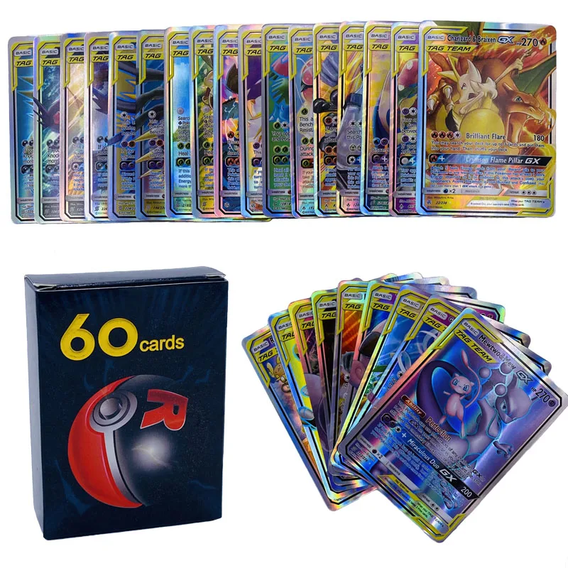 

Best Selling Children battle Game Card vmax GX EX Collection trading pokemon Cards For Funs Gift Children English version Toy