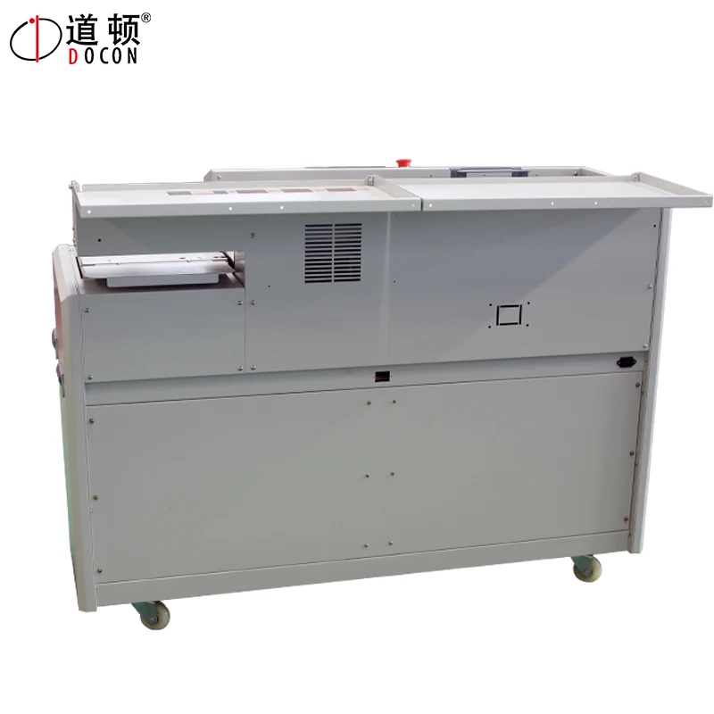 Автоматическая идеальная переплетная машина для горячего клея книг боковая