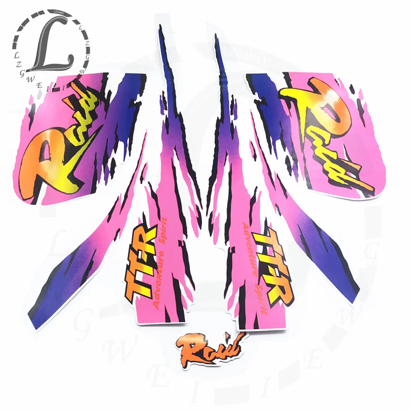 Бесплатная доставка полный набор стикеров для мотоцикла графический комплект