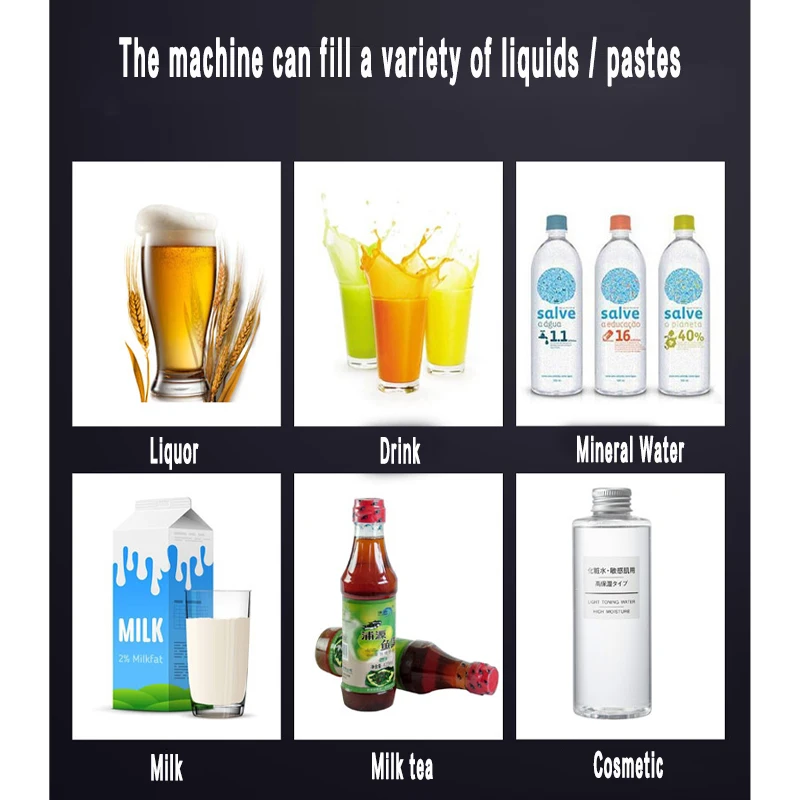 Аппарат для розлива крема шампуня косметики жидкого наполнителя 2021NEW A03 (5 ~ 50 мл/10