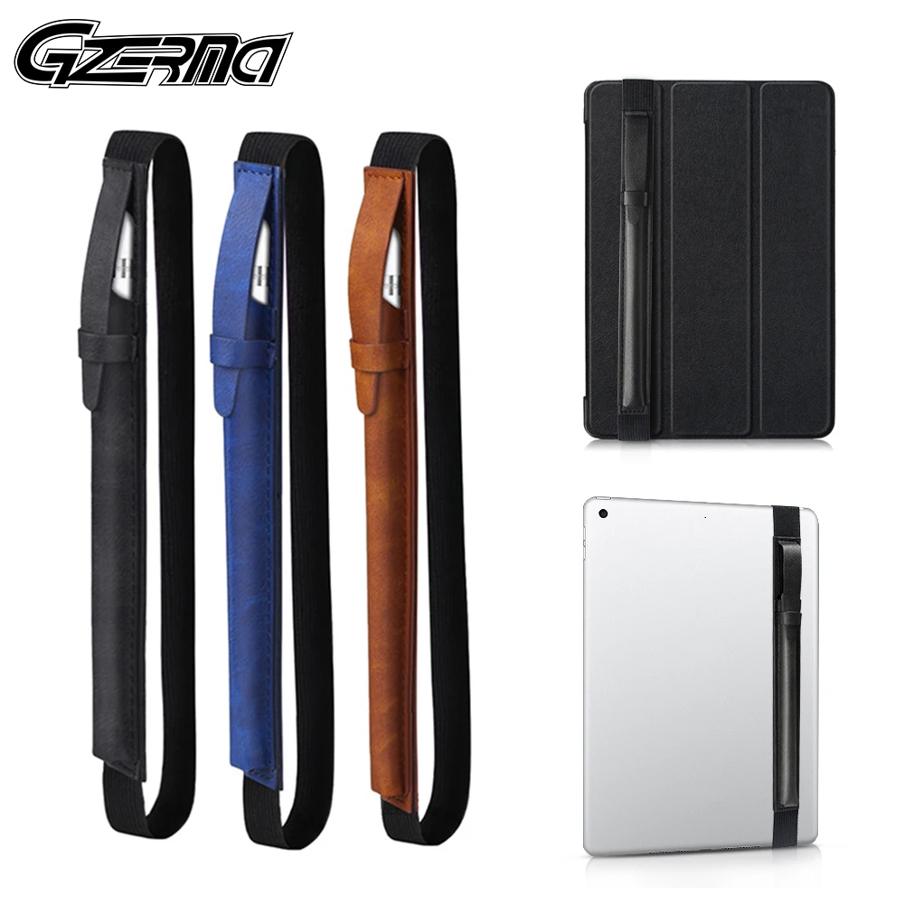Чехол держатель GZERMA для Apple Pencil эластичный карманный съемный чехол iPad пенал Huawei M