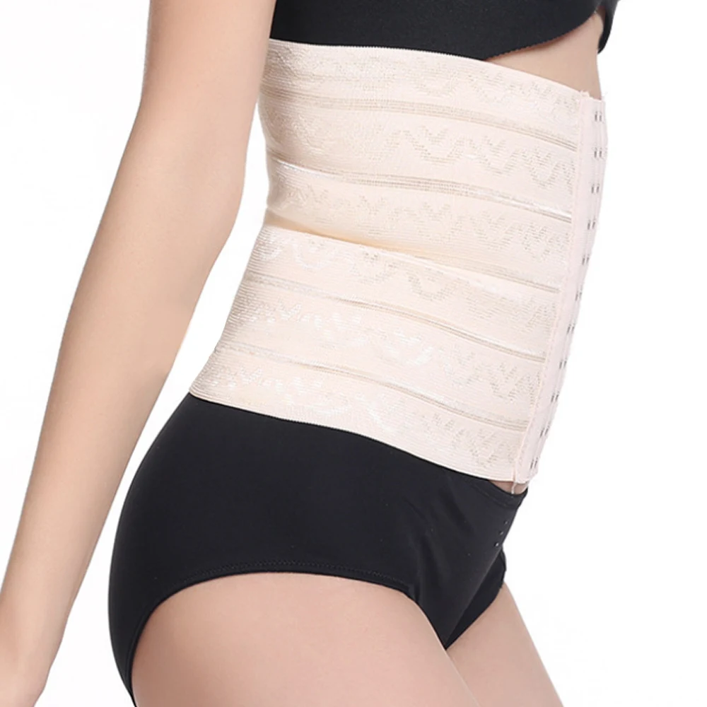 

Hot Women Waist Body Building Front Buckle Breasted Dropship Shapewear Underbust Control Elasticat Slimming Tummy Belt