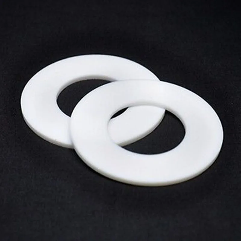 Плоская прокладка шайбы толщиной 3 мм 122x76x3 Telfon PTFE фланец|flat gasket|washer spacerptfe gasket |