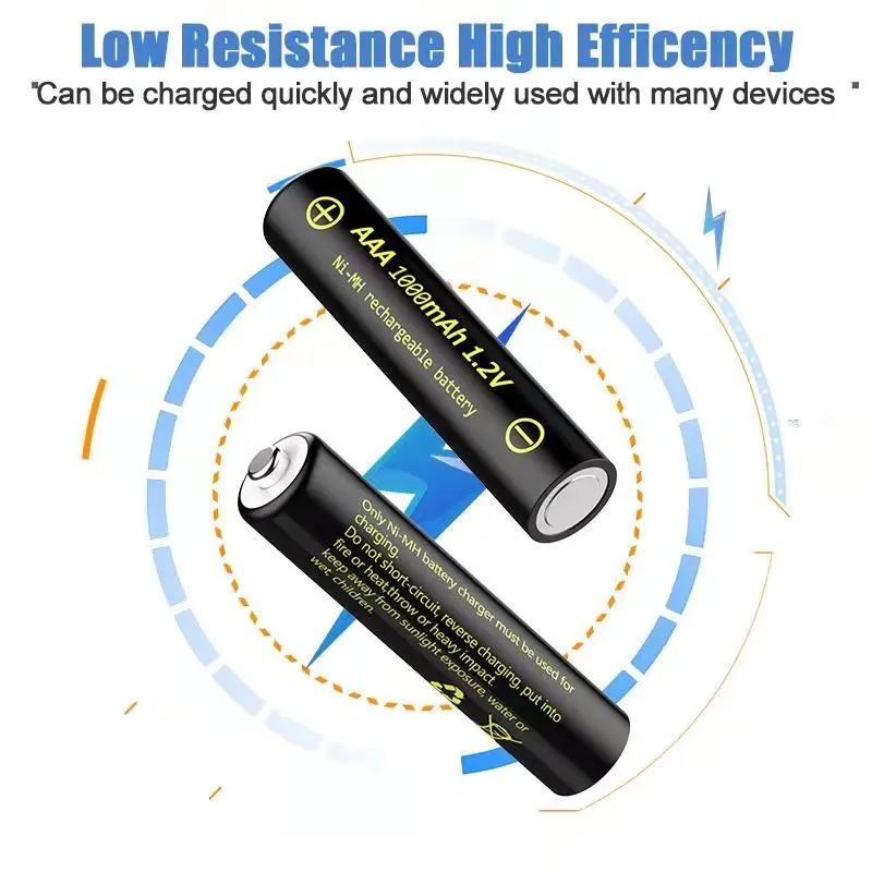 4-20pcs AAA Battery 1.2V Ni-MH Rechargeable Batteries 1000mAh 3A aaa Replacement Ni MH For Camera Flashlight | Электроника