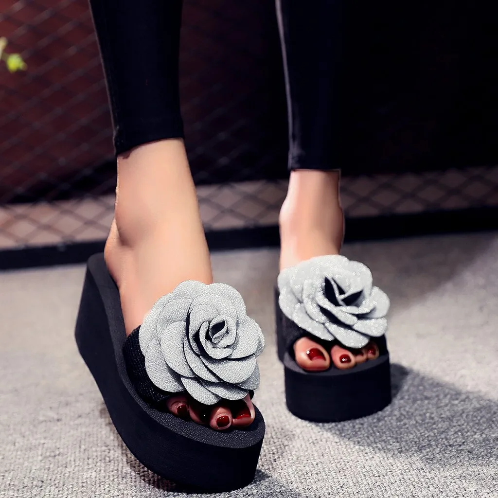 Меховые шлепанцы сезон лето-осень Вьетнамки повседневная женская обувь с