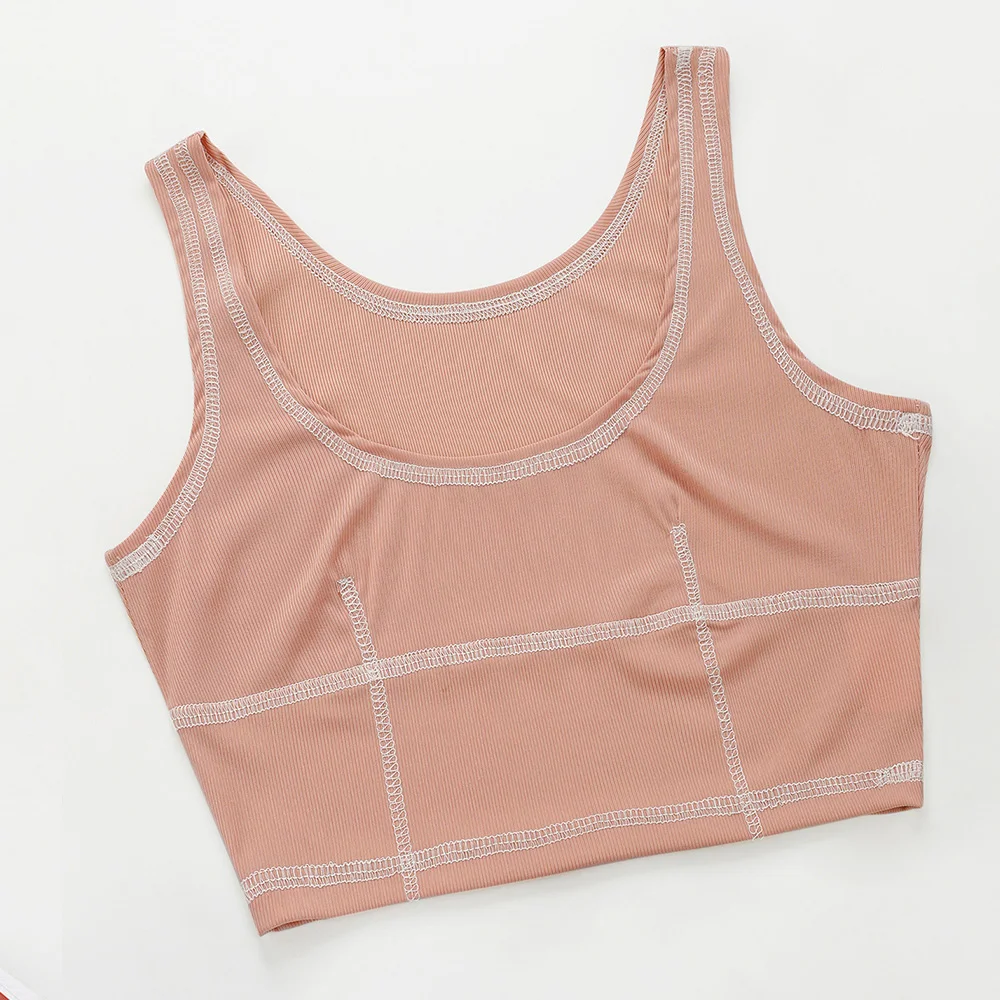 

Women Summer Casual Tank Top Summer Solid Silm Crop Tops Women
