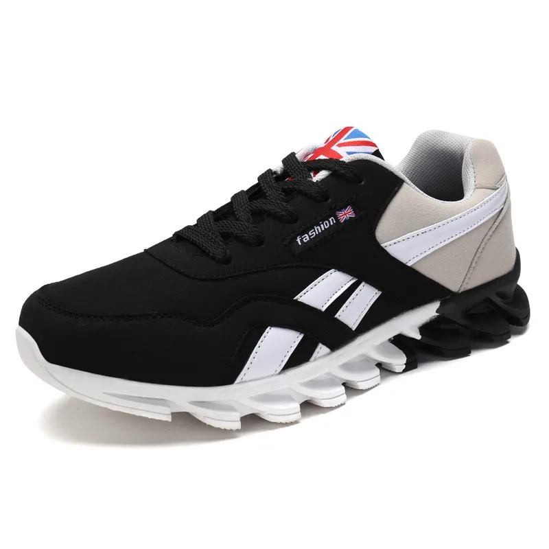 Кроссовки мужские спортивные со шнуровкой люксовые брендовые кеды для бега и