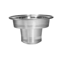 coffee capsule adapter for nespresso vertuoline reusable coffee capsule stainless steel transfer for nespresso filter