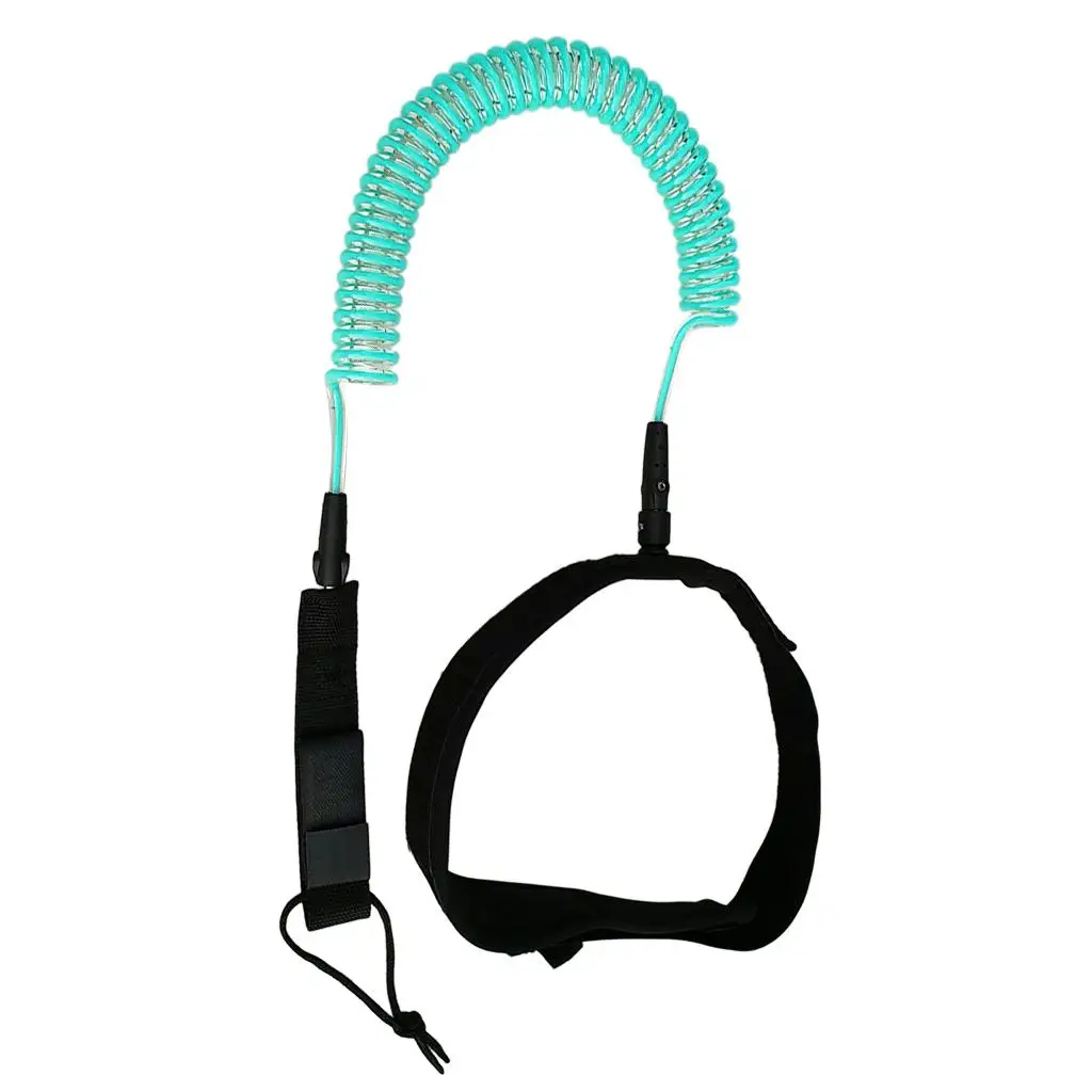 10 футов спиральный поводок для серфинга веревка ног ремешок лодыжки доска шнур