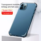 Противоударный чехол для телефона iphone 13, 12, 11 Pro Max, прозрачный мини-чехол для iphone12 Pro, армированный чехол для aiphone 13 Pro, чехол для iphone 13 Pro