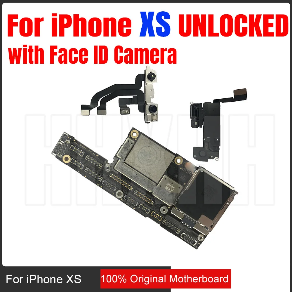 Материнские платы Для iPhone Xs, 64 ГБ, 256 ГБ, 512 ГБ, материнские платы с чипами ios, все функции протестированы