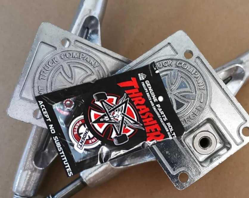 Литой скейтборд из серебристого алюминиевого сплава 129 мм 139 | Спорт и развлечения