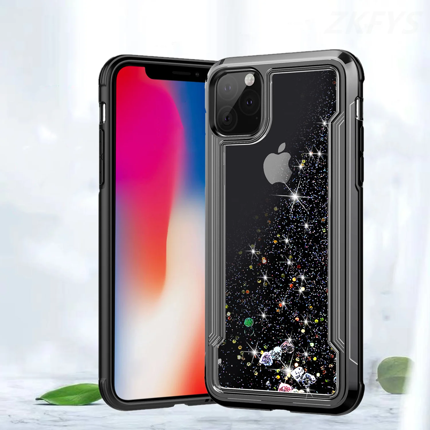 Роскошный блестящий жидкий зыбучий песочный чехол для телефона iPhone 11 Pro XS Max XR X