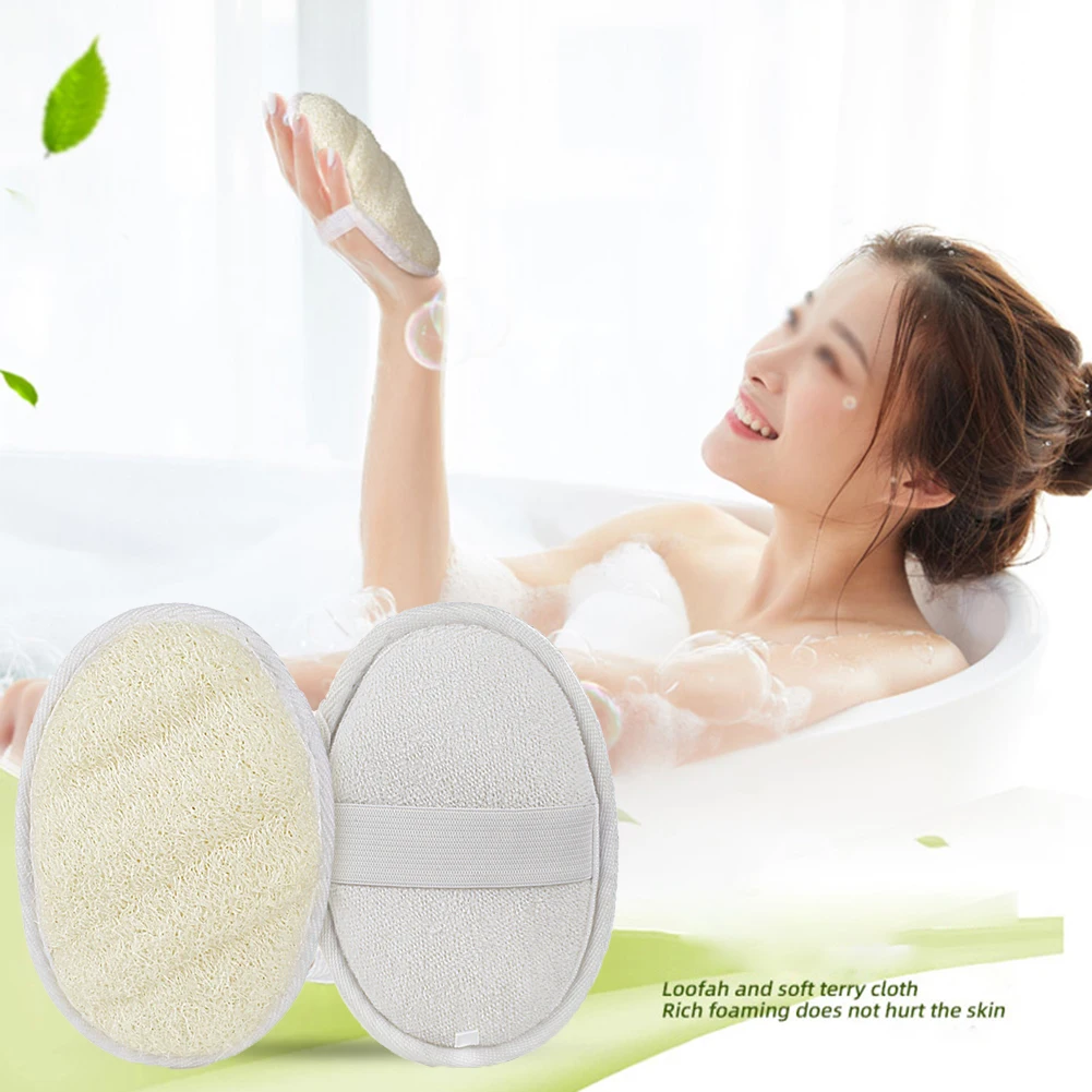 

Of Organic Loofahs Loofah Spa Exfoliating Scrubber Natural Luffa Body Wash Sponge Remove Dead Skin Made Soap Exfoliating Gloves