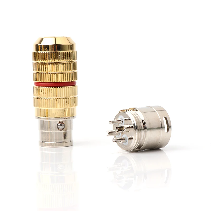 4 шт. штекеры XLR для балансирующего кабеля Yter CG с родиевым покрытием|rhodium plug|ir plugplug