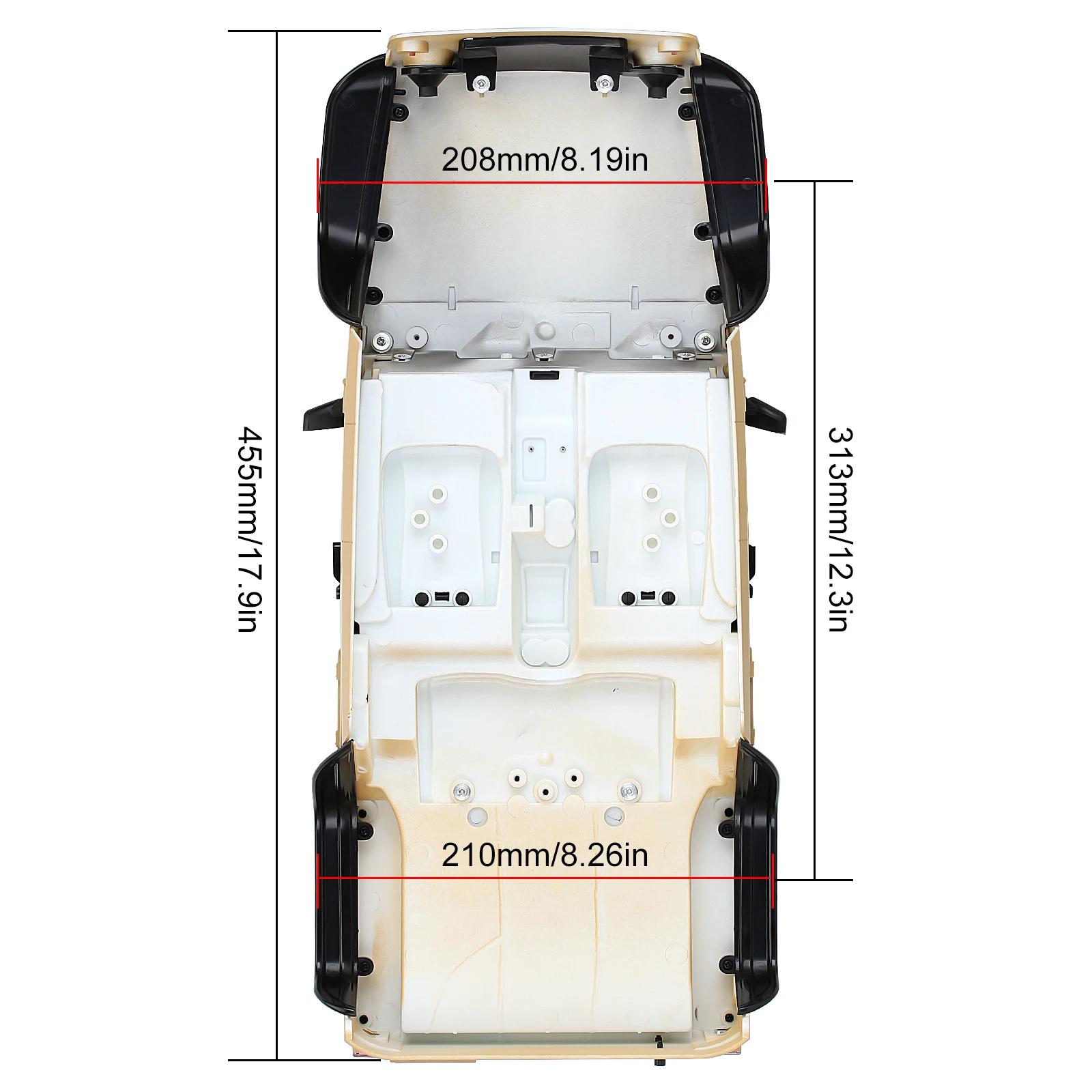 injora 12 3in 313 мм колесная база корпус д