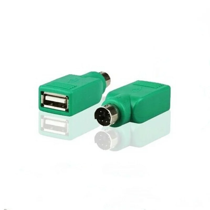PS2 к USB конверсионная головка настольный компьютер Женский Мужской адаптер вилка