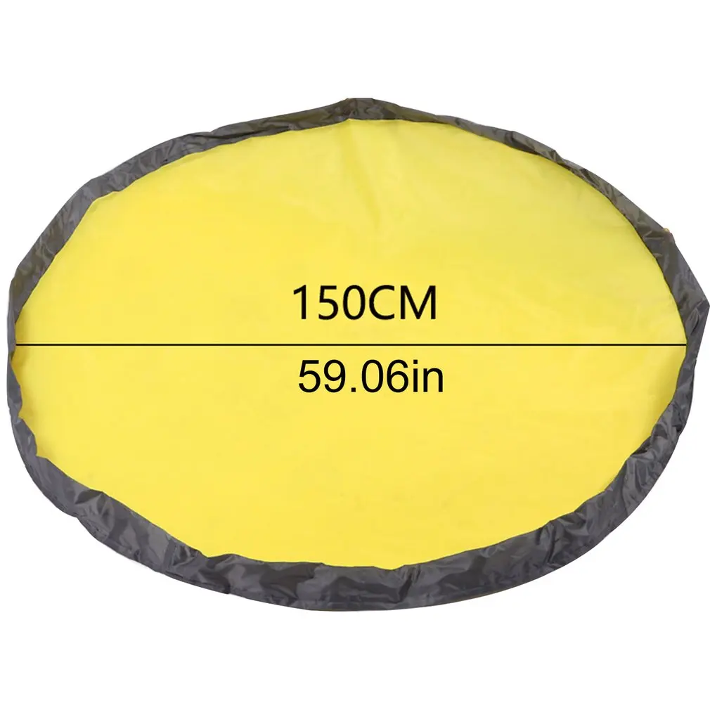 

Toy Storage Basket Play Mat For Kids Toys Collapsible Storage Bag Toy Organizer With Bins Durable Floor Activity Organizer