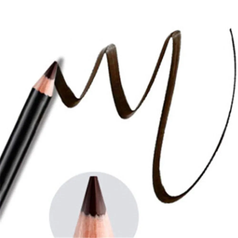 12 шт./лот красочные/черные макияж Красота Подводка для глаз карандаш косметика