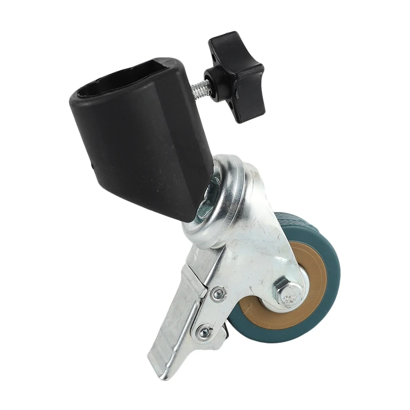 

3PCS 22mm Photo Studio Universal Caster Wheel Tripod Pulley Heavy Duty for Light Stands/Studio Boom