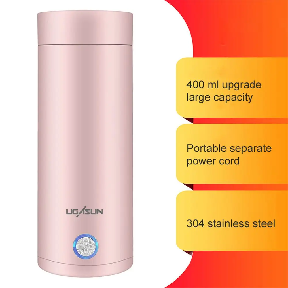

Mini Portable Kettle Electric Kettle Hot Water Cup Heat Thermal Cup Travel Home Small Dormitory Students Automatic Boil water