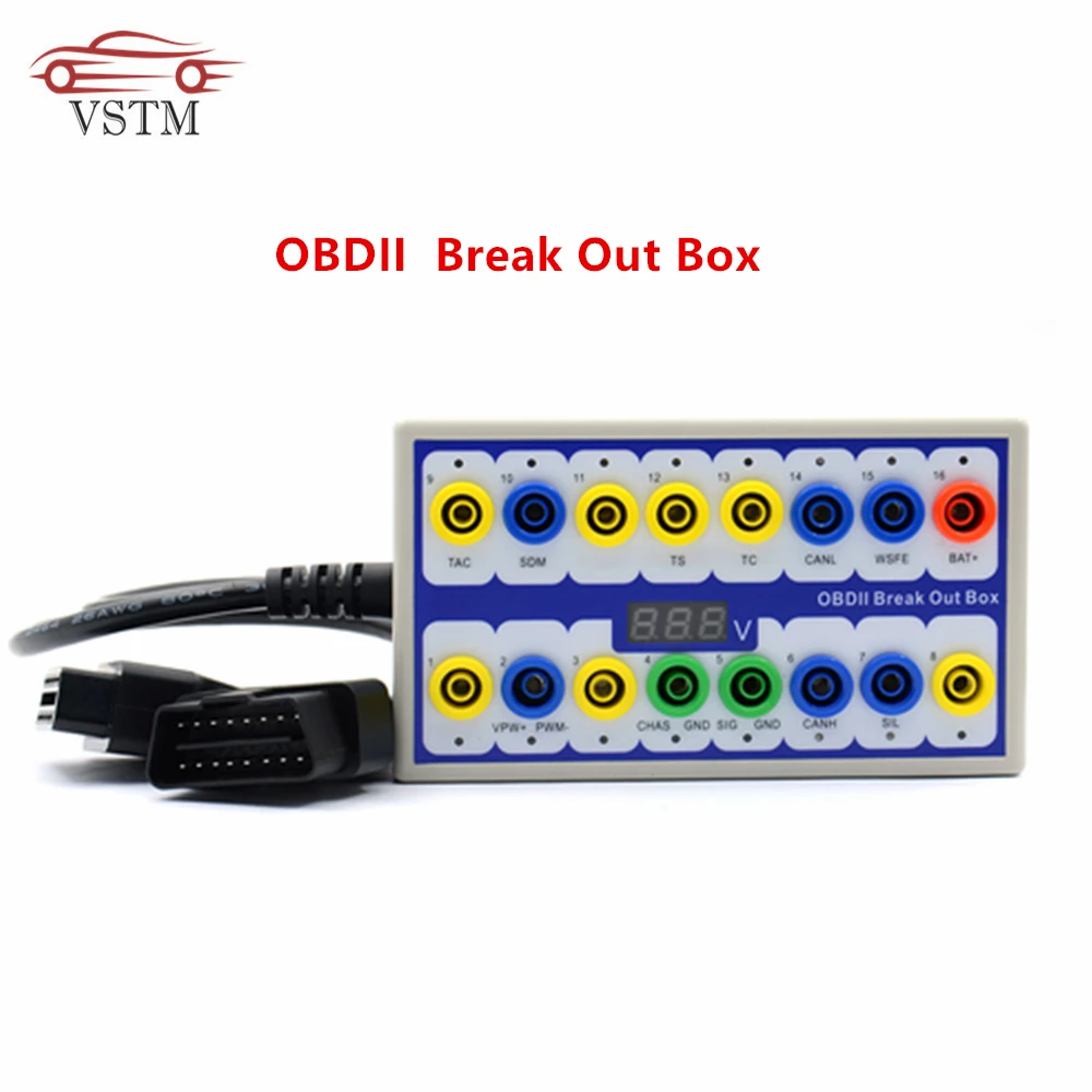 2019 Авто OBD 2 вырывается коробка OBDII протокол детектор диагностический