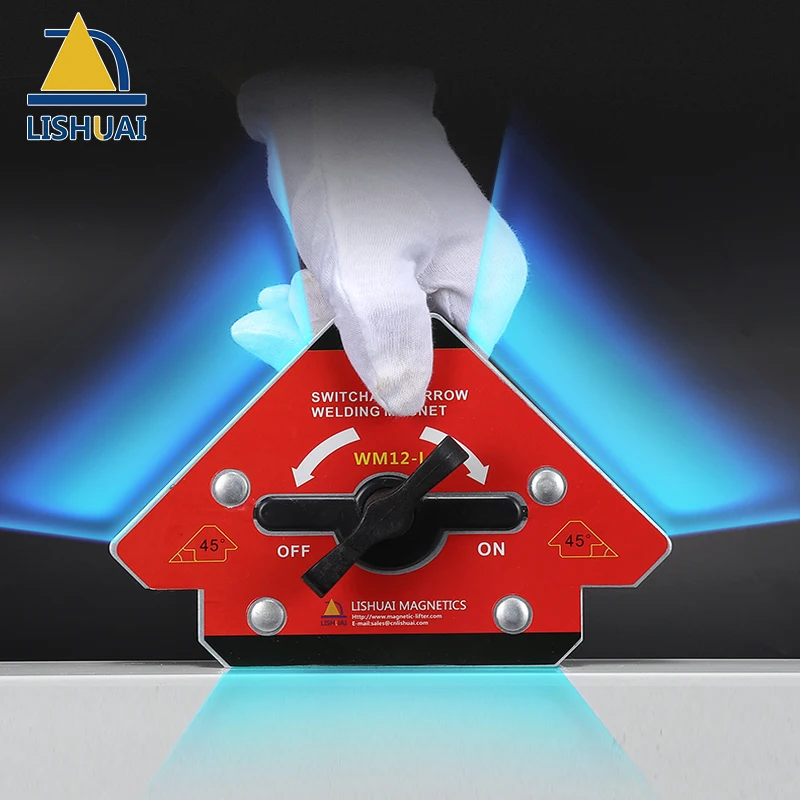 Новый дизайн переключатель вкл/выкл мощный неодимовый сварочный магнит со