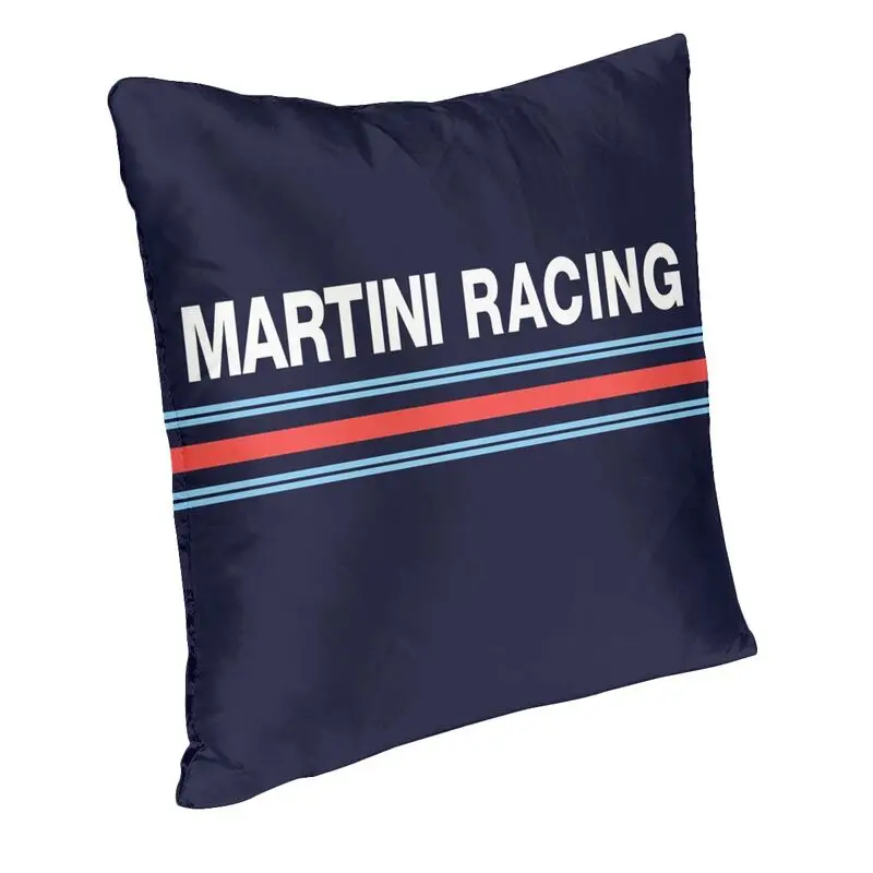 Martini Racing Классический винтажный Ретро стиль Чехол на подушку 40x40 см Декор для дома