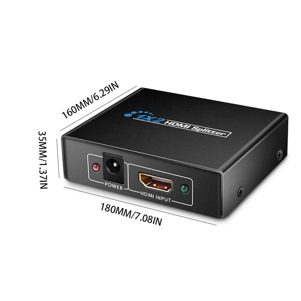 Hdmi 1 в 2 Out 1080P 4K 1x2 Многофункциональный Hdcp Стриппер 3D сплиттер усилитель силового
