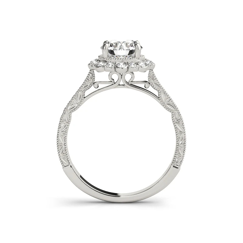

LESF 925 Silver Wedding Bands Ring Sona Simulated Diamond Anniversary Jewelry for Women Unique Design Enqaqement Ring Sets