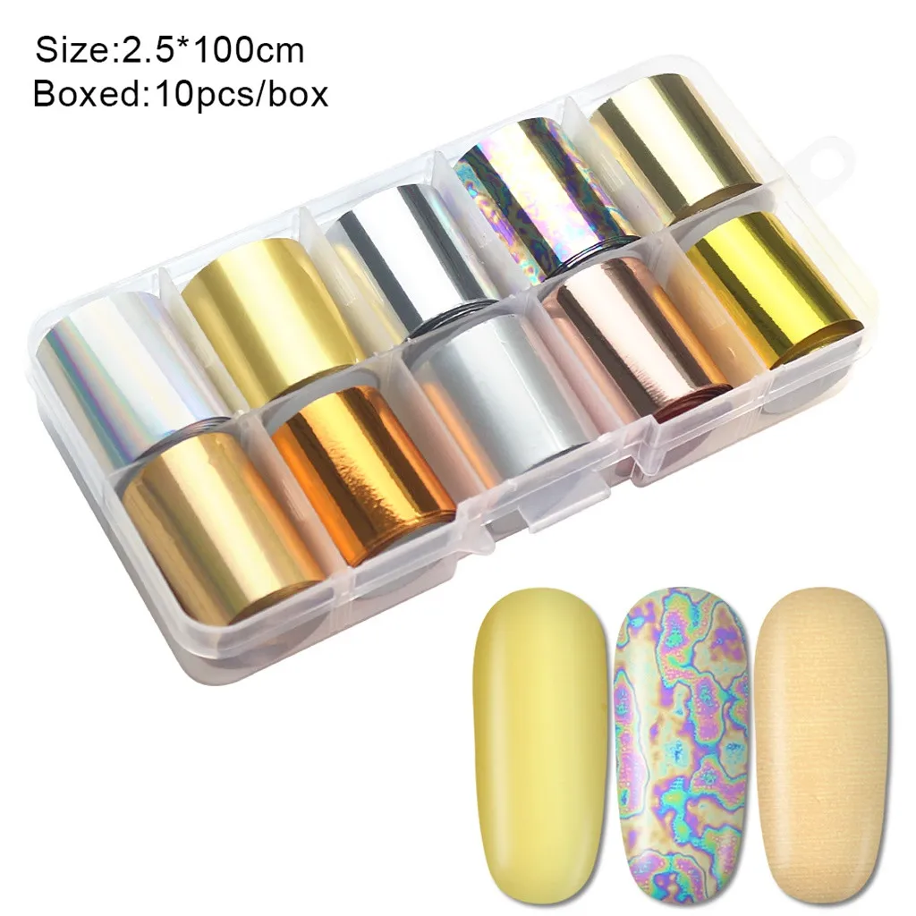 Переводная наклейка для ногтей сделай сам декор маникюра Рождественский стикер