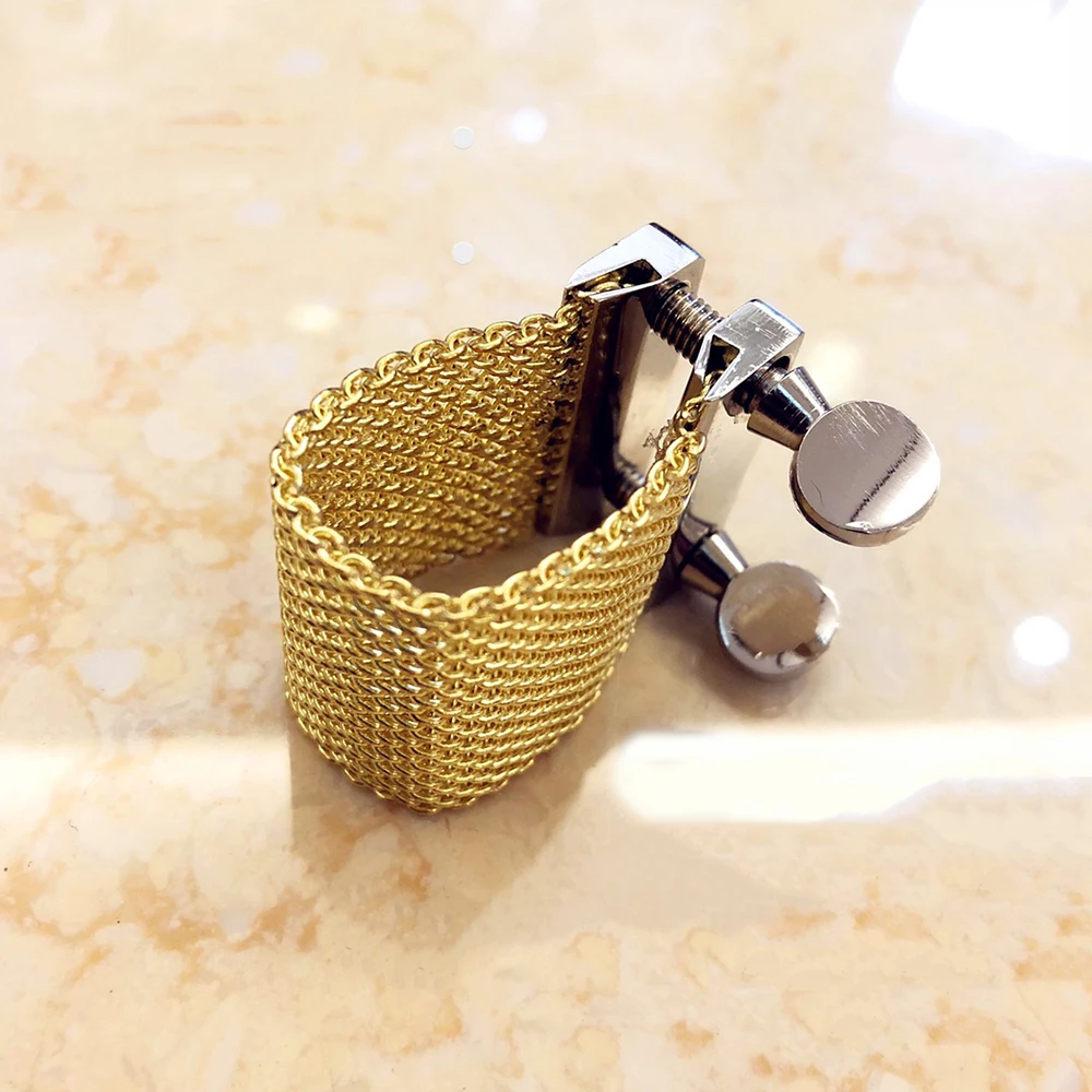 Зажим для саксофона металлическая флейта головка цепь карта сетевая тенор