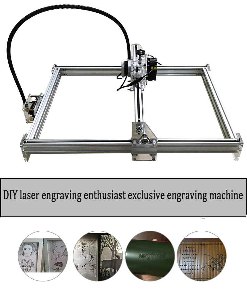 Лазерный гравировальный станок сделай сам 15 Вт рабочая зона 35*50 см для