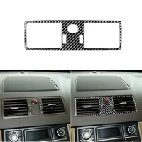 fit for volvo xc90 xc classic 2003 2014 carbon fiber car styling dash central air conditioning outlet vent frame trim sticker