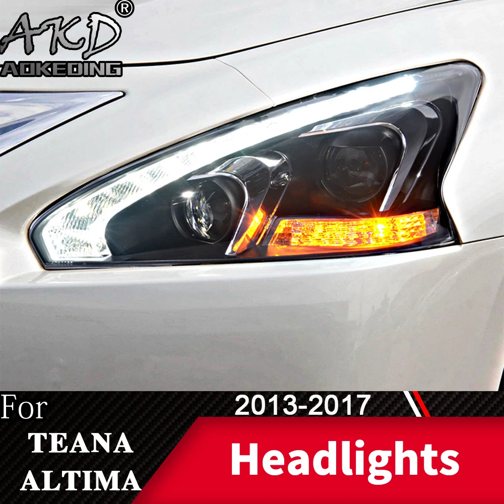 Передняя фара для автомобиля Nissan Teana 2013 2017 Altima головной светильник s туман дневные