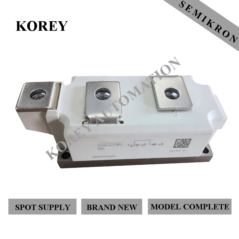 

Ready Stock Brand New 100% SEMIKRON Power Thyristor Module SKKT273/12E SKKT273/14E SKKT273/16E SKKT273/18E