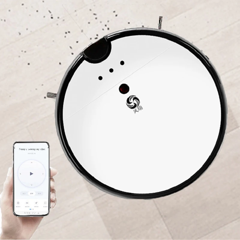 

Robot Vacuum Cleaner APP Control Household Wet Dry Sweeping Machine Automatic Recharge Cleaning Appliances Electric Sweeper